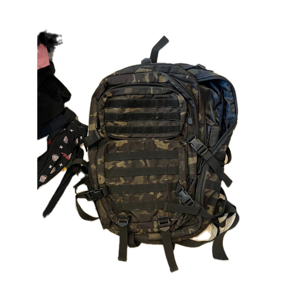 Heavy Duty Camo Tactical Backpack XL